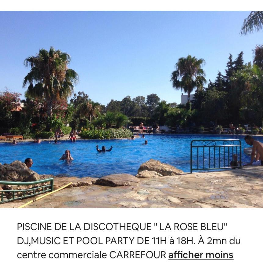 BriechTanger/Asilah: Appart 50M2 Face Mer Et Piscines, 5 Places, Tout Equipe+Wifi+Clim公寓 外观 照片