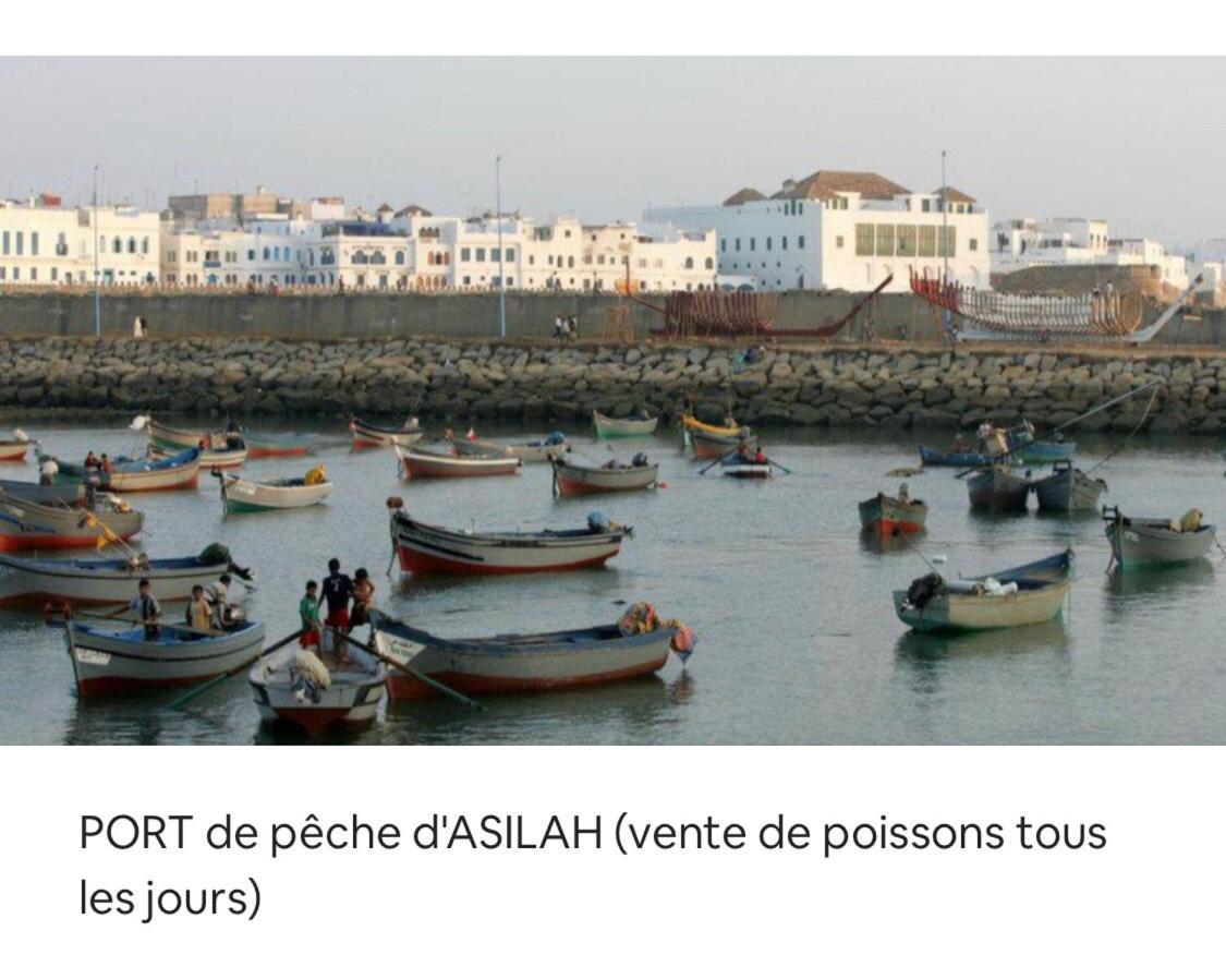 BriechTanger/Asilah: Appart 50M2 Face Mer Et Piscines, 5 Places, Tout Equipe+Wifi+Clim公寓 外观 照片