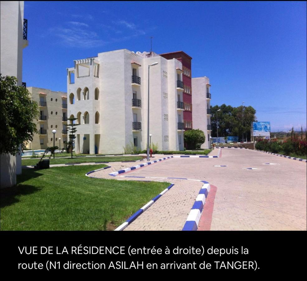 BriechTanger/Asilah: Appart 50M2 Face Mer Et Piscines, 5 Places, Tout Equipe+Wifi+Clim公寓 外观 照片